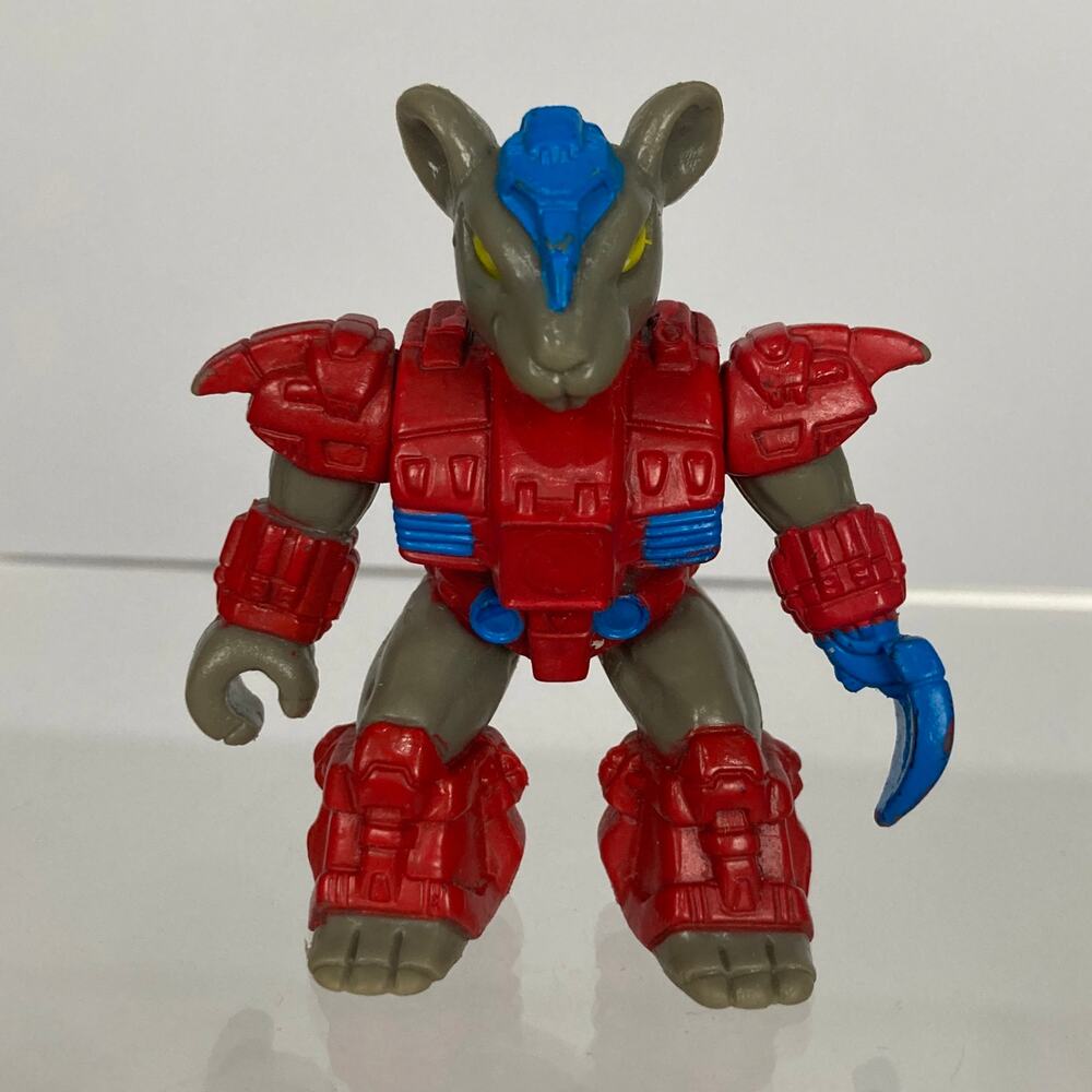 Vintage 1987 Takara Hasbro Battle Beasts Series 2 #38 Powerhouse Mouse Figure